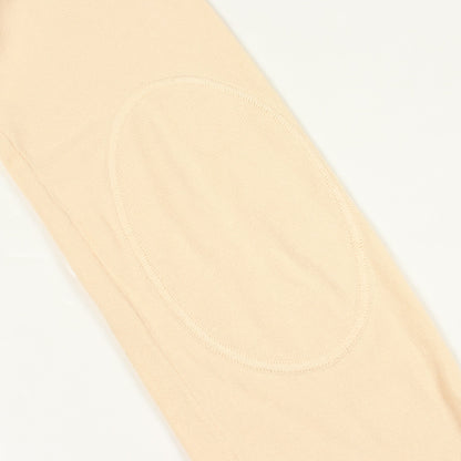 エルボーパッチ ニット コットン アイボリー メゾンマルジェラ トップス Maison Margiela