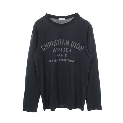 ATELIER アトリエ 長袖Tシャツ コットン ネイビー ディオール トップス DIOR