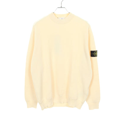 RIBBED SOFT ORGANIC COTTON ニット コットン オフホワイト ストーンアイランド トップス Stone Island