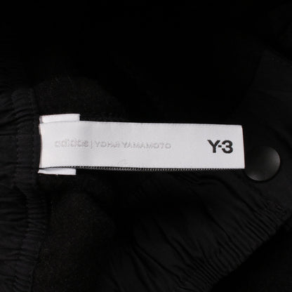 M LEO FLEECE FOOTBALL SHORTS ハーフパンツ イージーパンツ ウール モヘヤ ブラック ワイスリー ボトムス Y-3