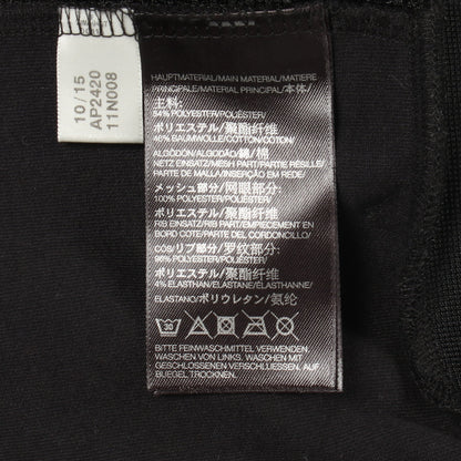 FLUID STRIPE TRACK JACKET メッシュ切替 ジップアップパーカー コットン ブラック ホワイト ワイスリー