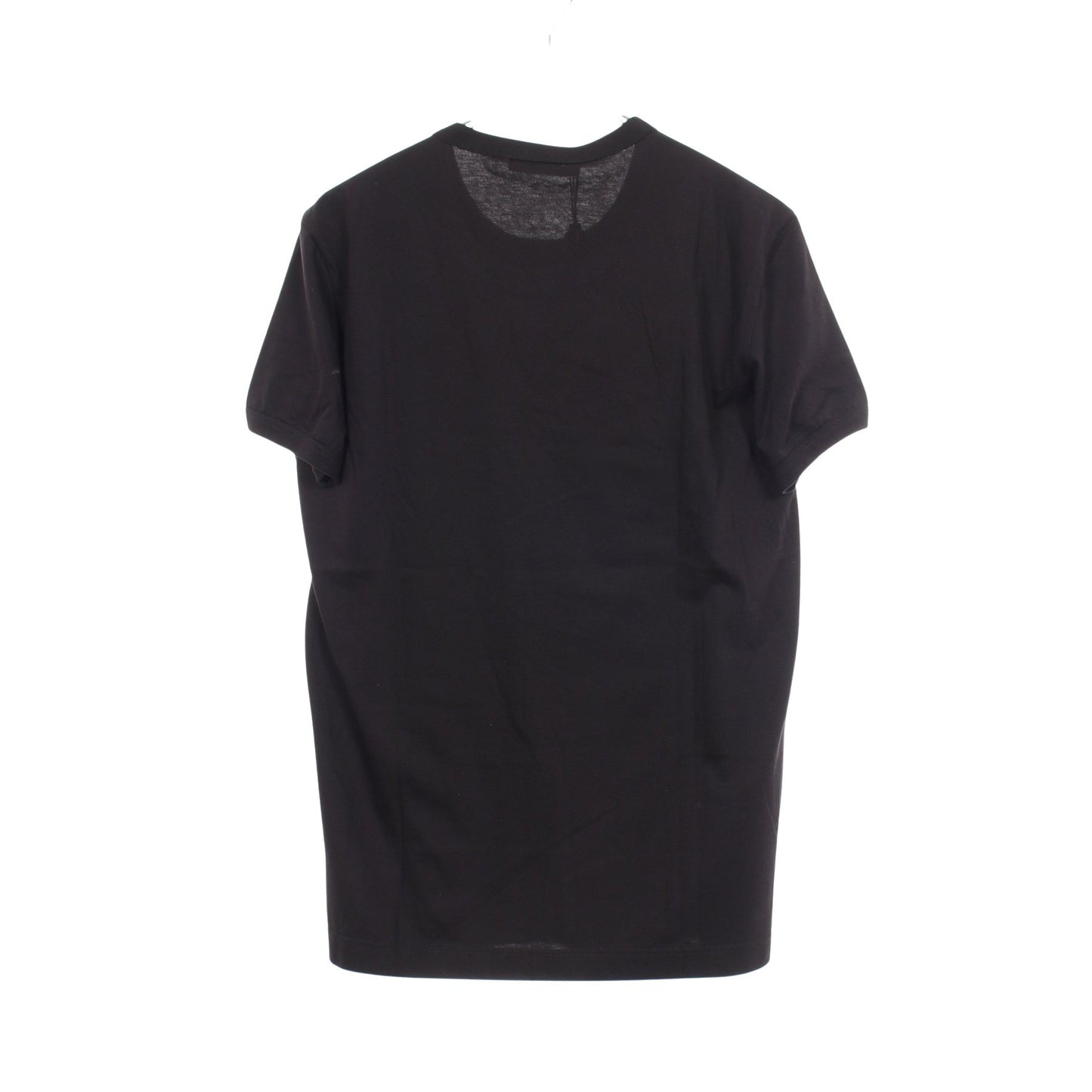 クルーネック 半袖Tシャツ コットン ブラック ドルチェアンドガッバーナ
