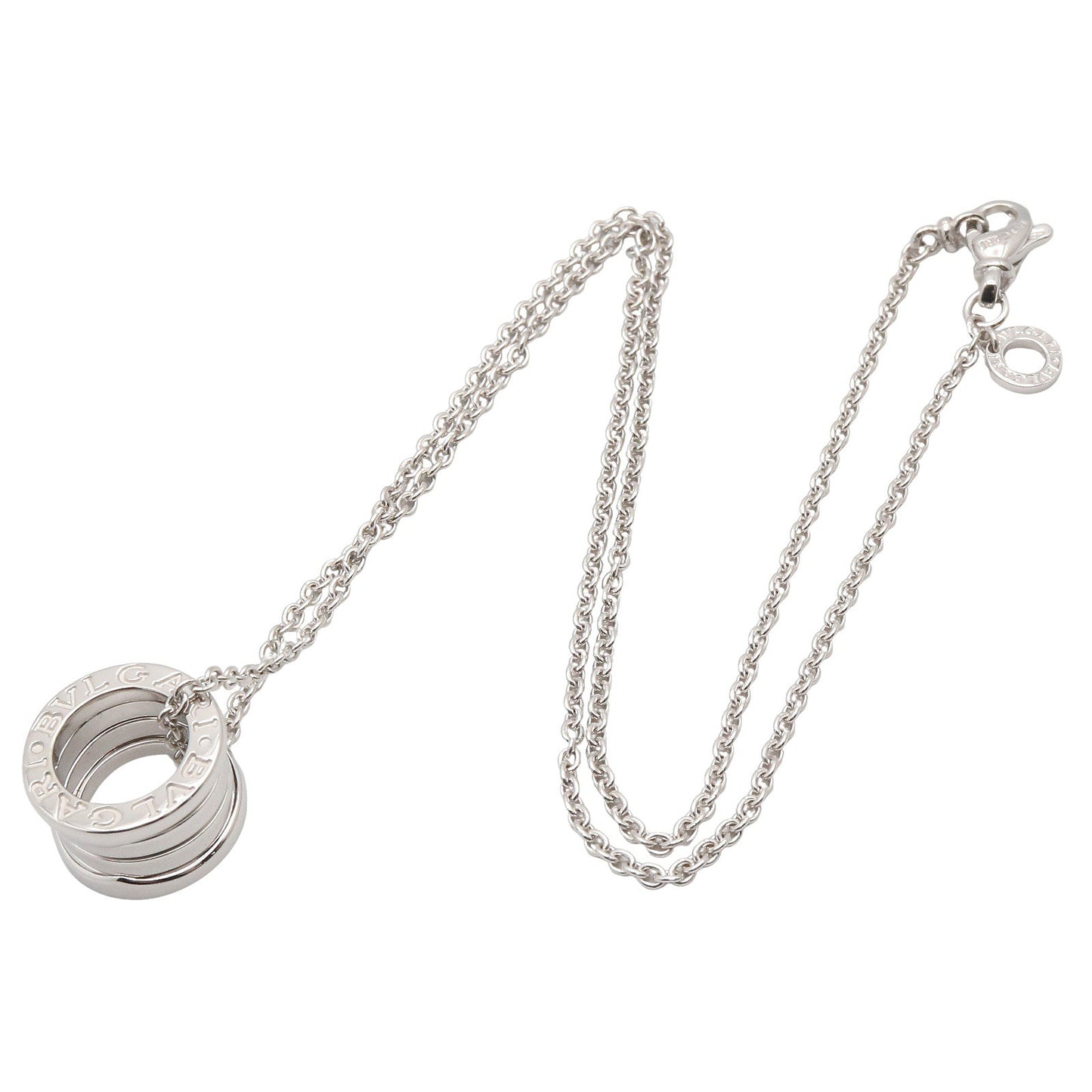 B-zero1 ネックレス ネックレス K18WG シルバー ホワイトゴールド ブルガリ アクセサリー BVLGARI