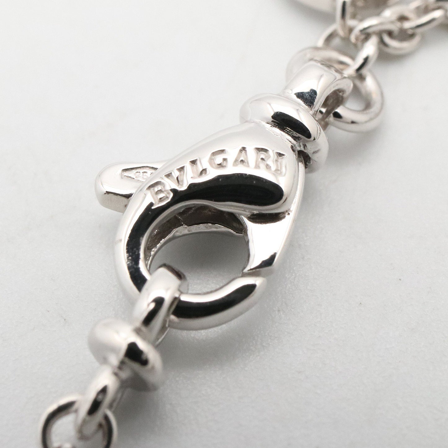 B-zero1 ネックレス ネックレス K18WG シルバー ホワイトゴールド ブルガリ アクセサリー BVLGARI