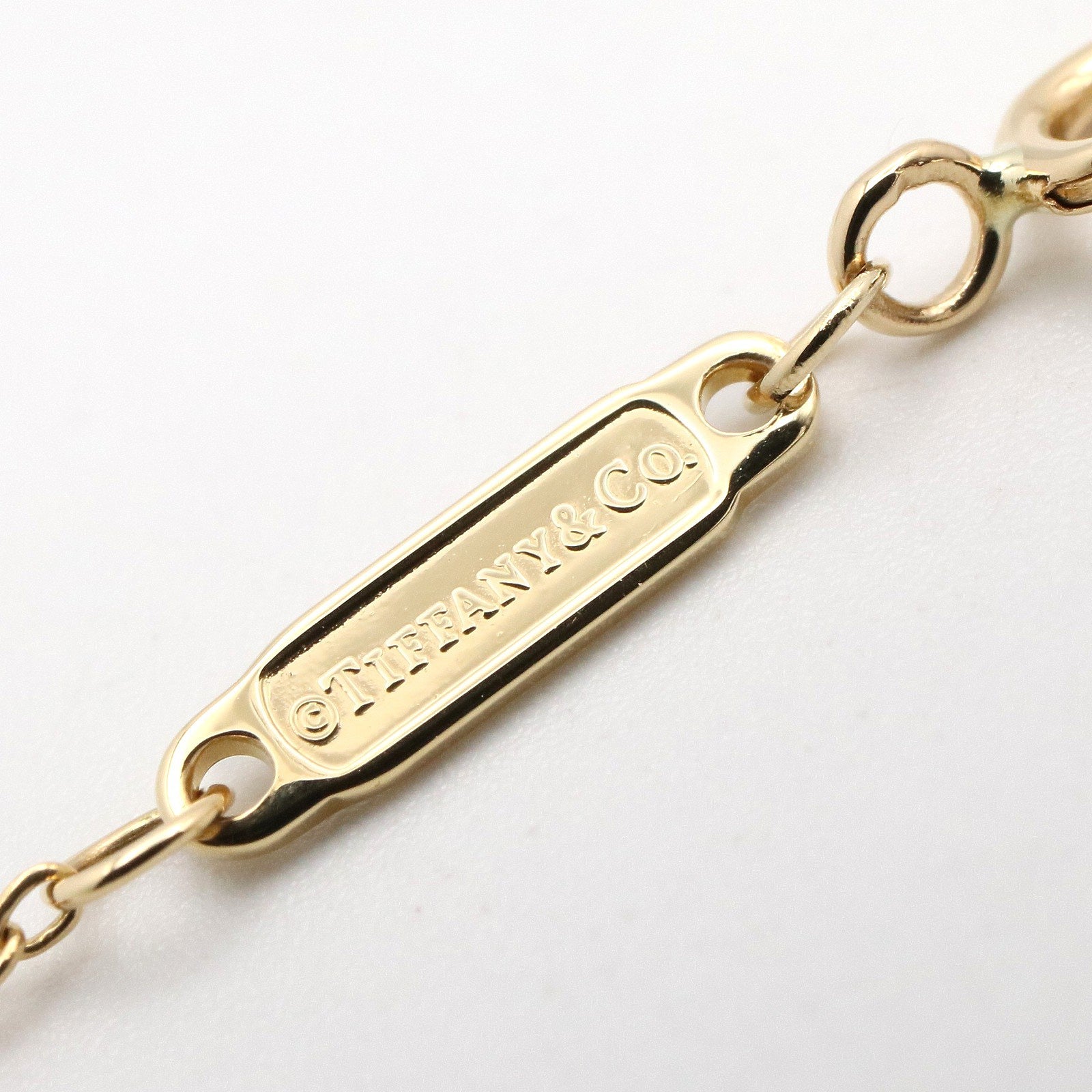 Tスマイルミニ ネックレス ネックレス K18YG ゴールド イエローゴールド ティファニー アクセサリー TIFFANY & Co.
