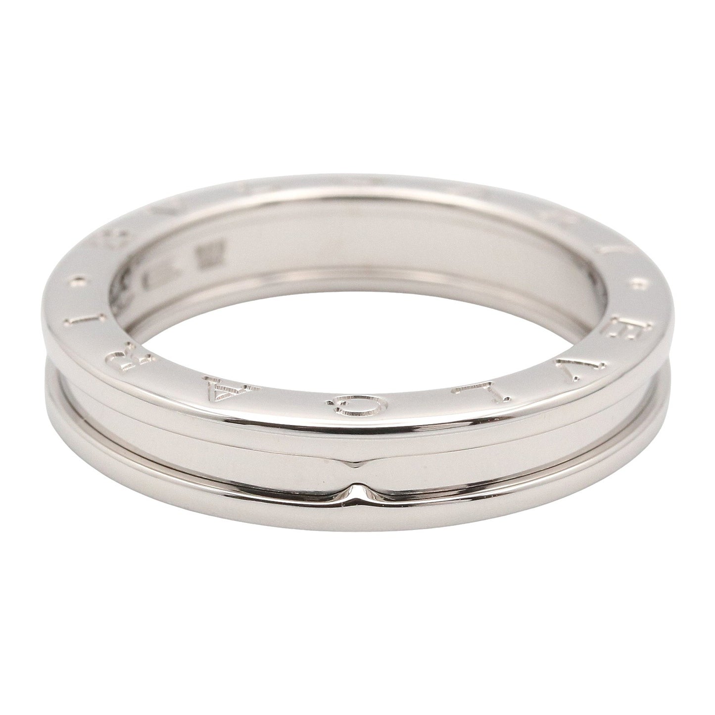 B-zero1 リング 1バンド リング 指輪 K18WG シルバー ホワイトゴールド ブルガリ アクセサリー BVLGARI