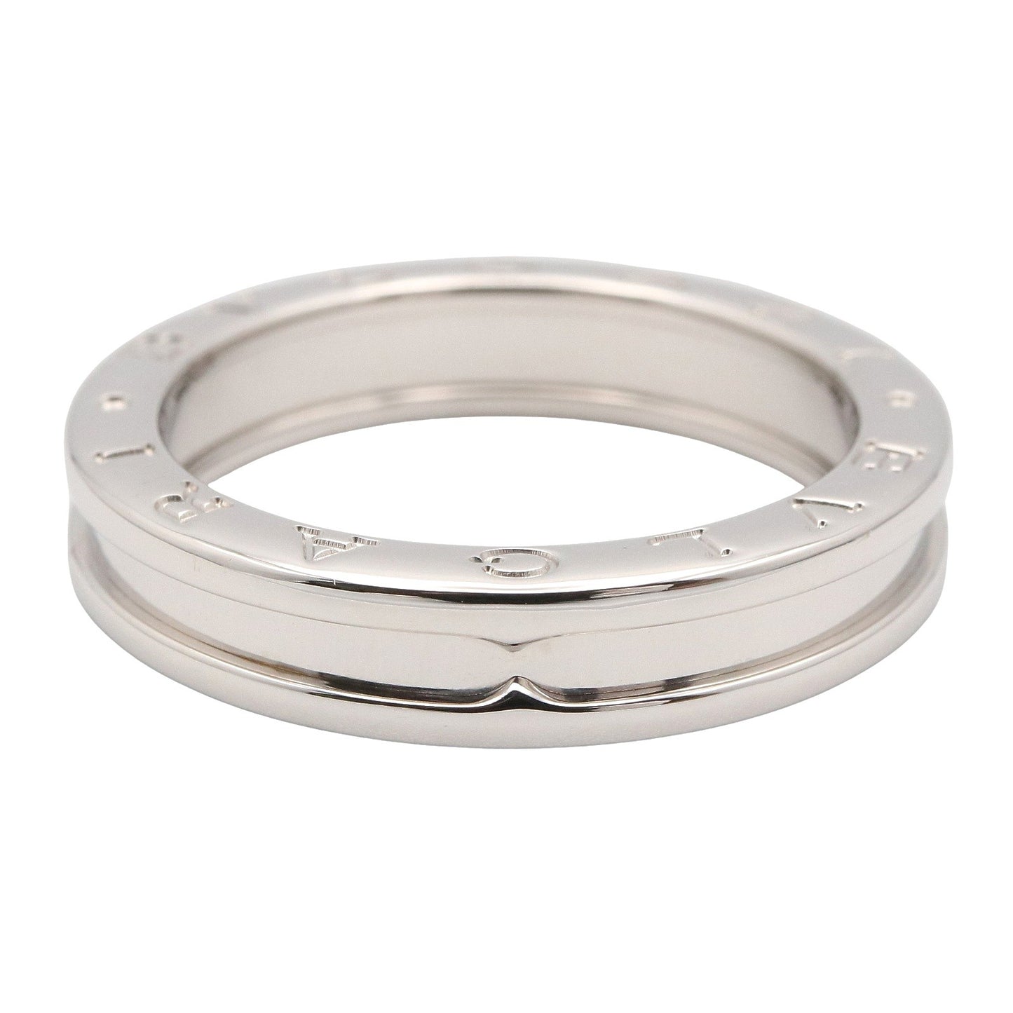 B-zero1 リング 1バンド リング 指輪 K18WG シルバー ホワイトゴールド ブルガリ アクセサリー BVLGARI