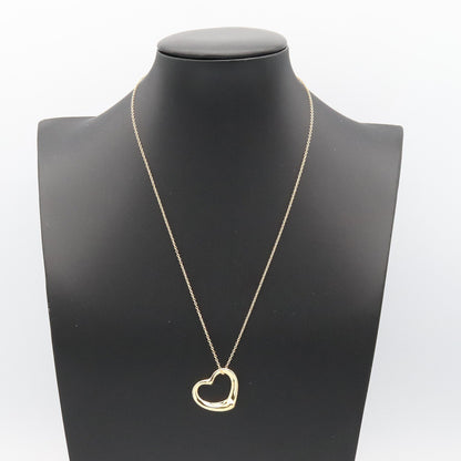 オープンハート ミディアム ネックレス ネックレス K18YG ゴールド イエローゴールド ティファニー アクセサリー TIFFANY & Co.