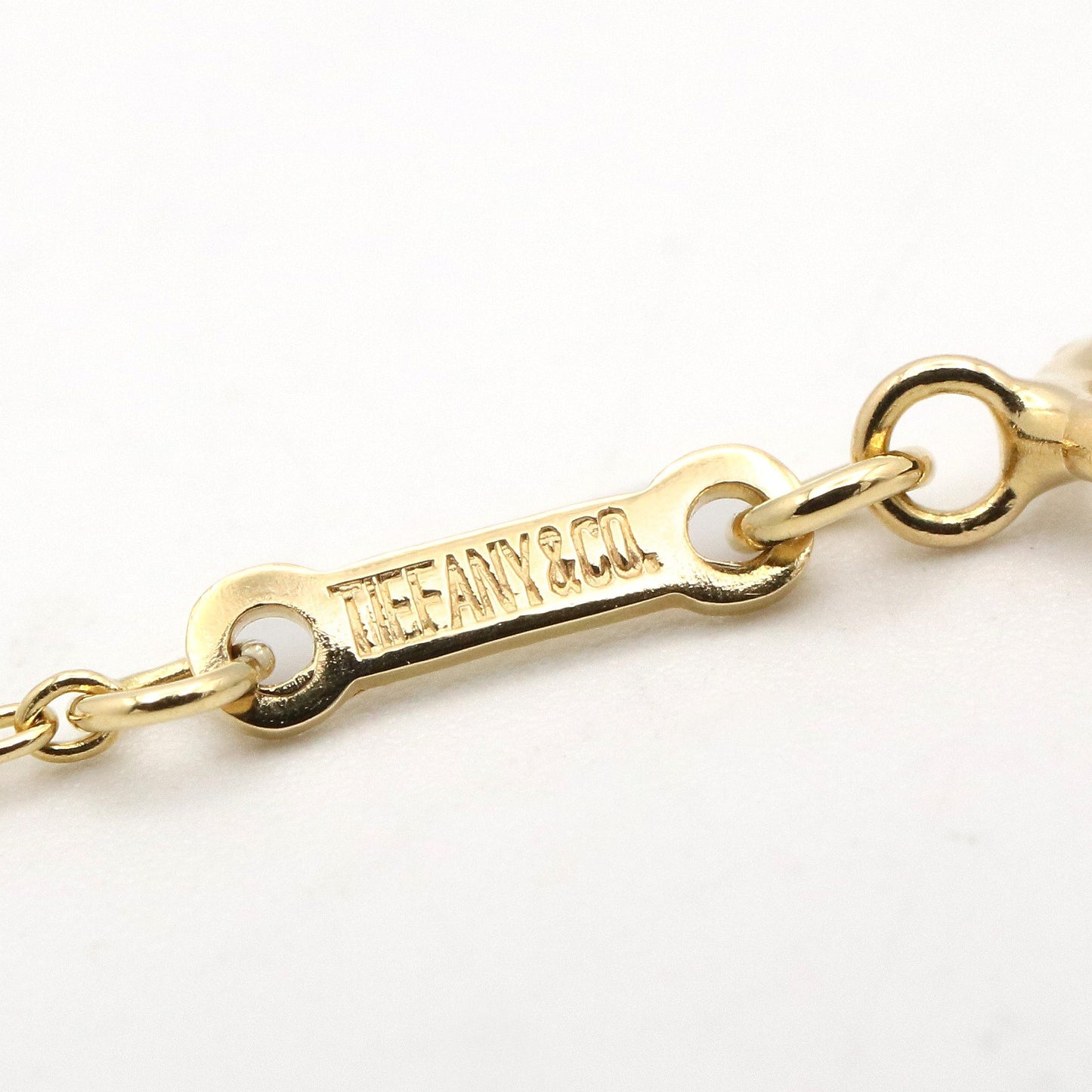 オープンハート スモール ネックレス ネックレス K18YG ゴールド イエローゴールド ティファニー アクセサリー TIFFANY & Co.