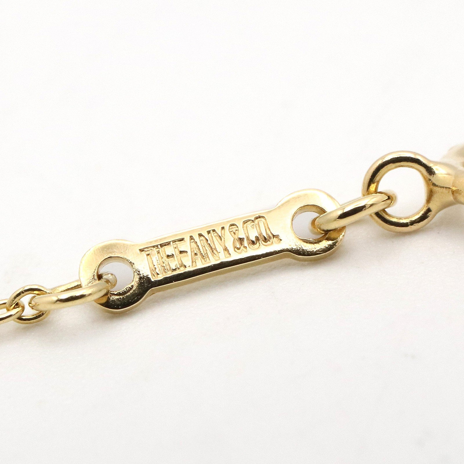 オープンハート スモール ネックレス ネックレス K18YG ゴールド イエローゴールド ティファニー アクセサリー TIFFANY & Co.