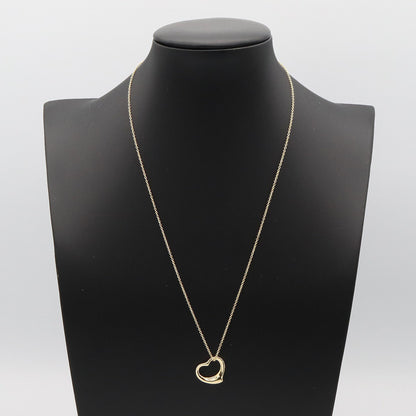 オープンハート スモール ネックレス ネックレス K18YG ゴールド イエローゴールド ティファニー アクセサリー TIFFANY & Co.
