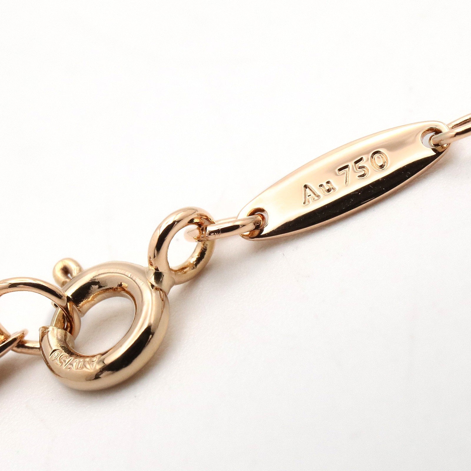 バイザヤードハートネックレス ネックレス K18PG ダイヤモンド クリア ピンクゴールド ティファニー アクセサリー TIFFANY & Co.