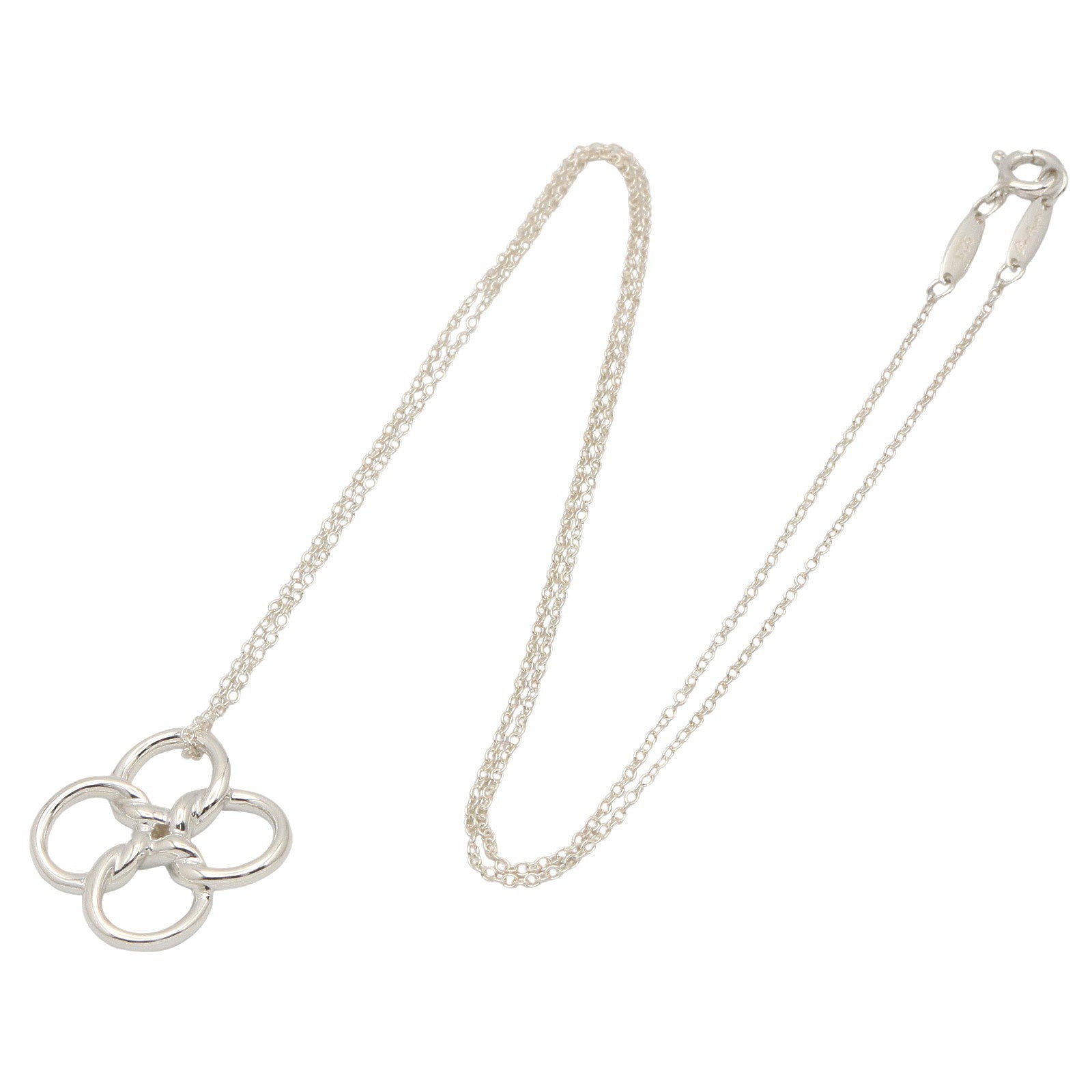 クアドロフォリオネックレス ネックレス SV925 シルバー ティファニー アクセサリー TIFFANY & Co.