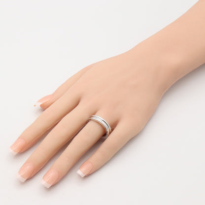 B-zero1 リング 1バンド リング 指輪 K18WG シルバー ホワイトゴールド ブルガリ アクセサリー BVLGARI