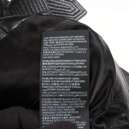 アビエイター ジャケット レザージャケット レザー ブラック サンローランパリ