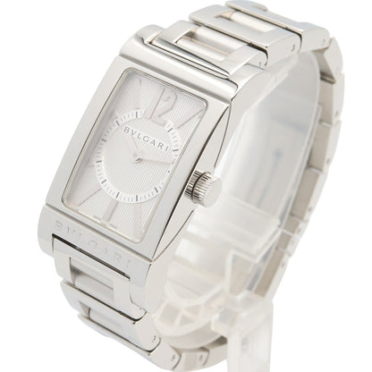 レッタンゴロ レディース 腕時計 クオーツ ステンレススチール シルバー ブルガリ 時計 BVLGARI