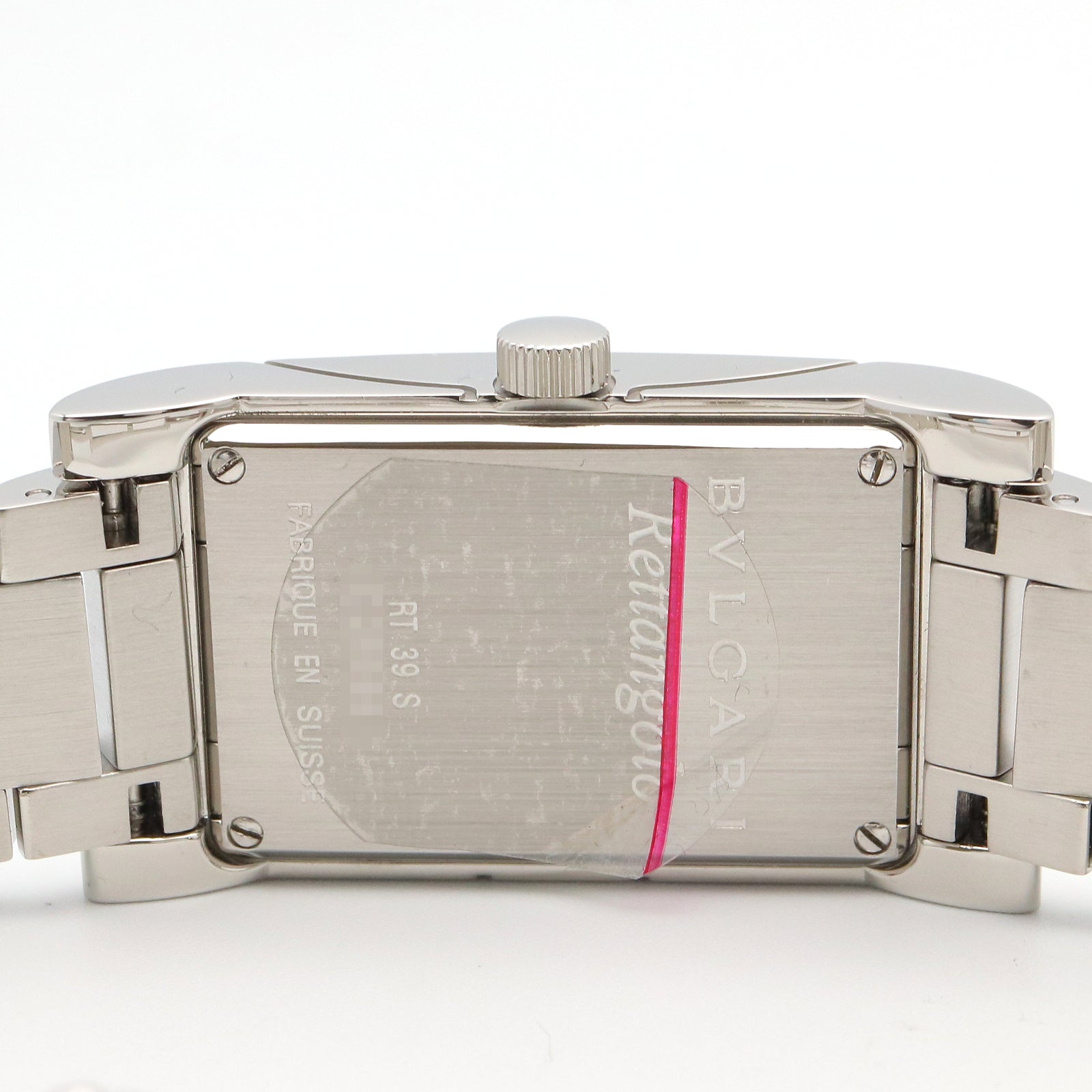レッタンゴロ レディース 腕時計 クオーツ ステンレススチール シルバー ブルガリ 時計 BVLGARI