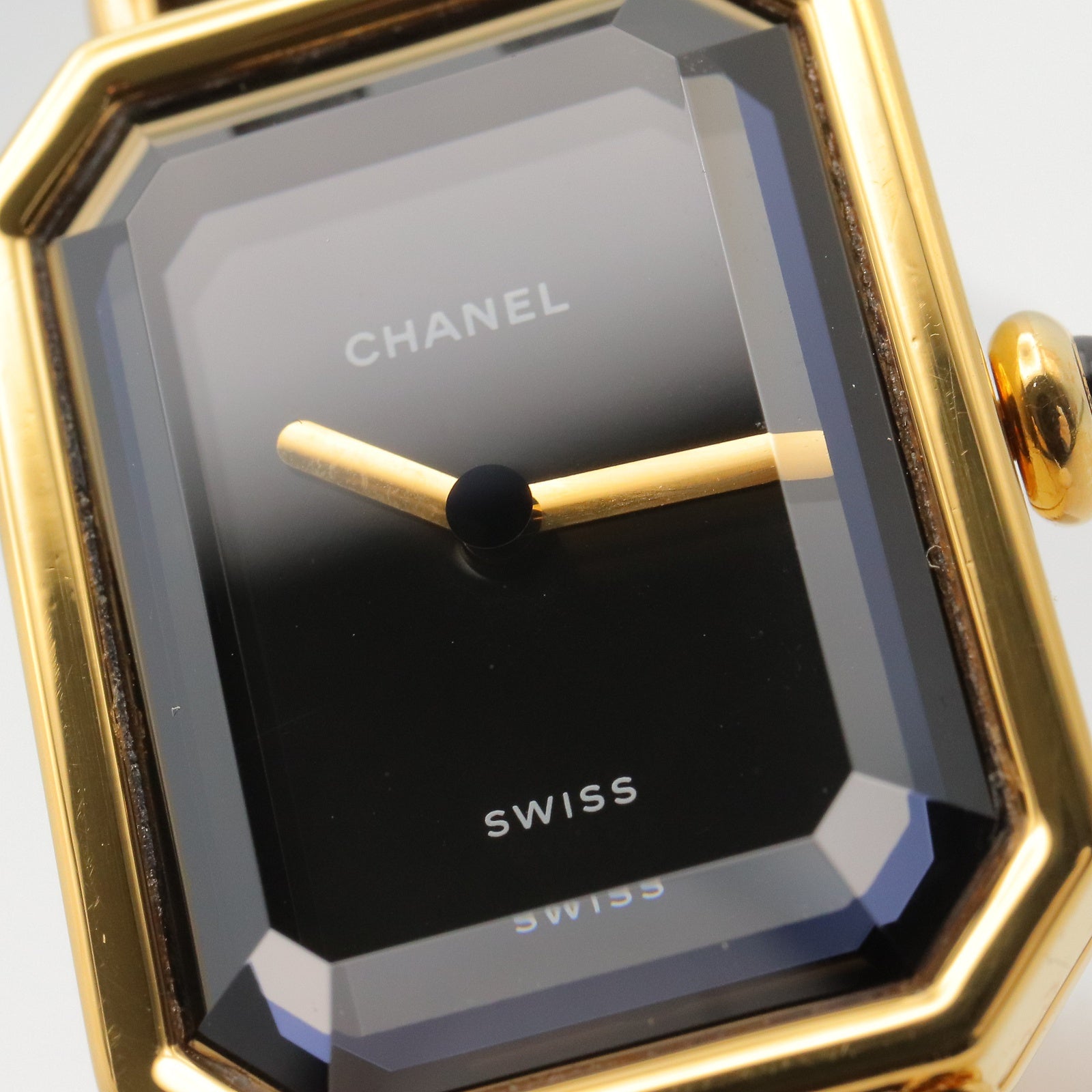 【超美品】CHANEL 腕時計　プルミエール　M ゴールド　ゴージャス プルミエール M レディース 腕時計 クオーツ GP（ゴールドメッキ