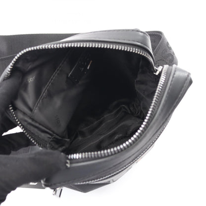 Ray N NS ZIP ショルダーバッグ その他 フェイクレザー ブラック ヒューゴボス バッグ HUGO BOSS