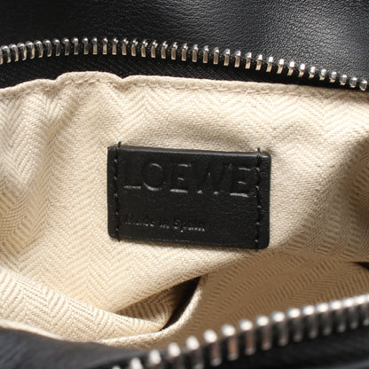 PUZZLE BAG SMALL パズルバッグ スモール 2WAY ハンドバッグ レザー ブラック ロエベ