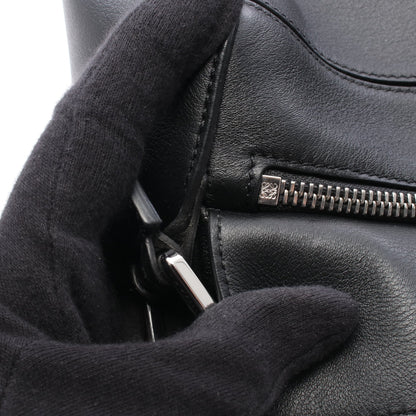 PUZZLE BAG SMALL パズルバッグ スモール 2WAY ハンドバッグ レザー ブラック ロエベ