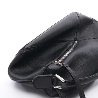 PUZZLE BAG SMALL パズルバッグ スモール 2WAY ハンドバッグ レザー ブラック ロエベ