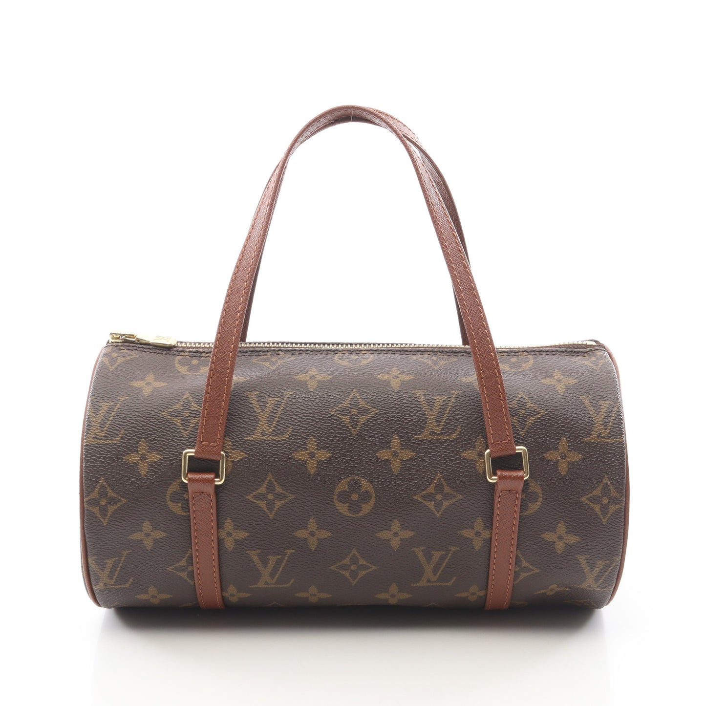 パピヨン26 モノグラム 旧型 ハンドバッグ PVC レザー ブラウン ルイヴィトン バッグ LOUIS VUITTON