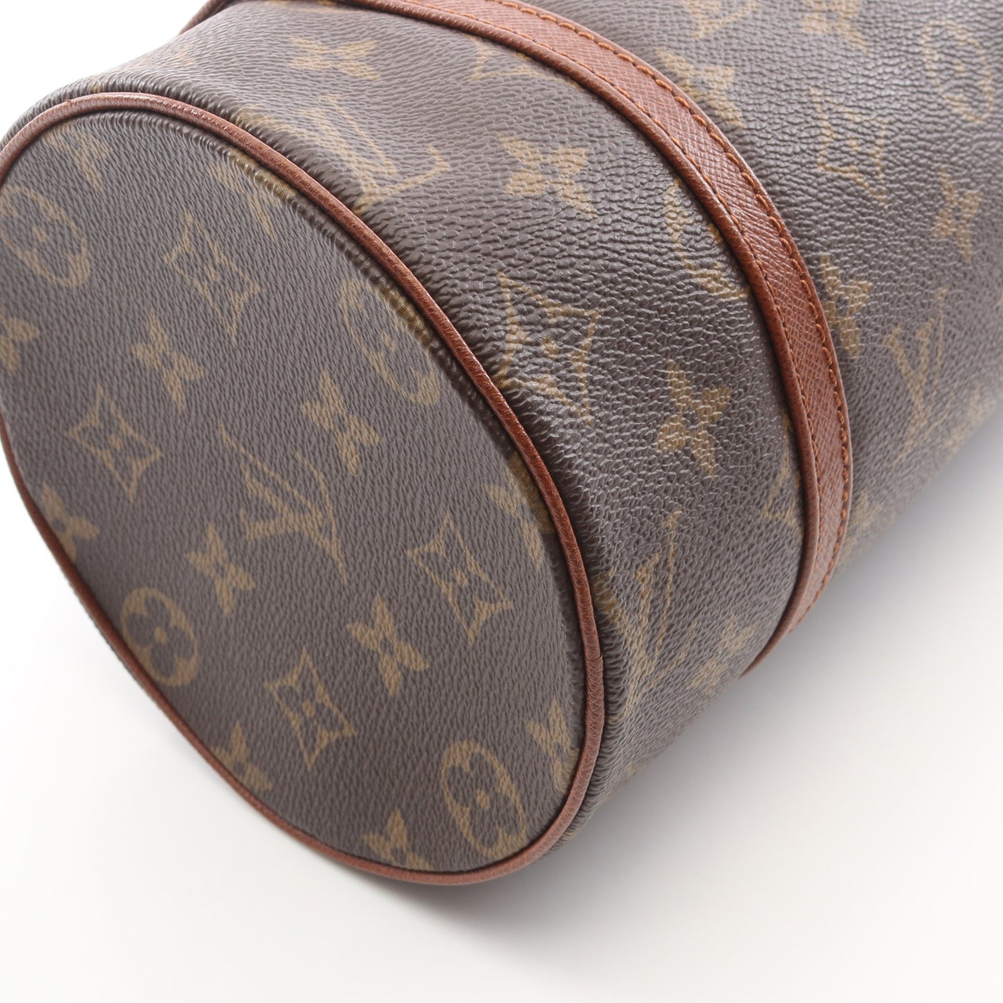 パピヨン26 モノグラム 旧型 ハンドバッグ PVC レザー ブラウン ルイヴィトン バッグ LOUIS VUITTON