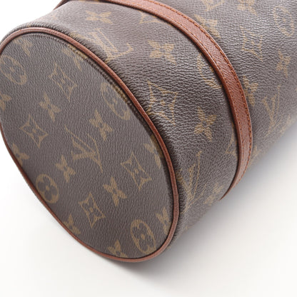 パピヨン26 モノグラム 旧型 ハンドバッグ PVC レザー ブラウン ルイヴィトン バッグ LOUIS VUITTON