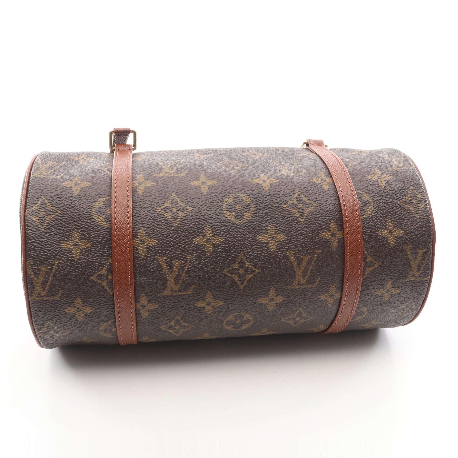 パピヨン26 モノグラム 旧型 ハンドバッグ PVC レザー ブラウン ルイヴィトン バッグ LOUIS VUITTON