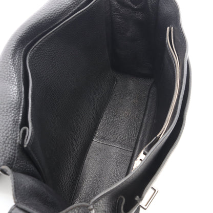 スティーブ ブザス35 ショルダーバッグ トリヨンクレマンス ブラック シルバー金具 □N刻印 エルメス バッグ HERMES
