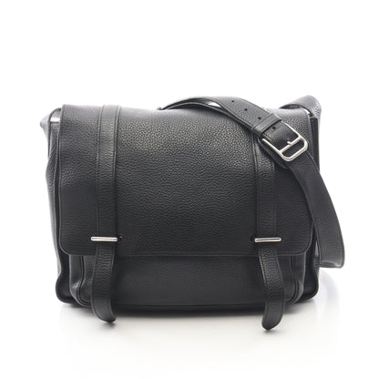 スティーブ ブザス35 ショルダーバッグ トリヨンクレマンス ブラック シルバー金具 □N刻印 エルメス バッグ HERMES