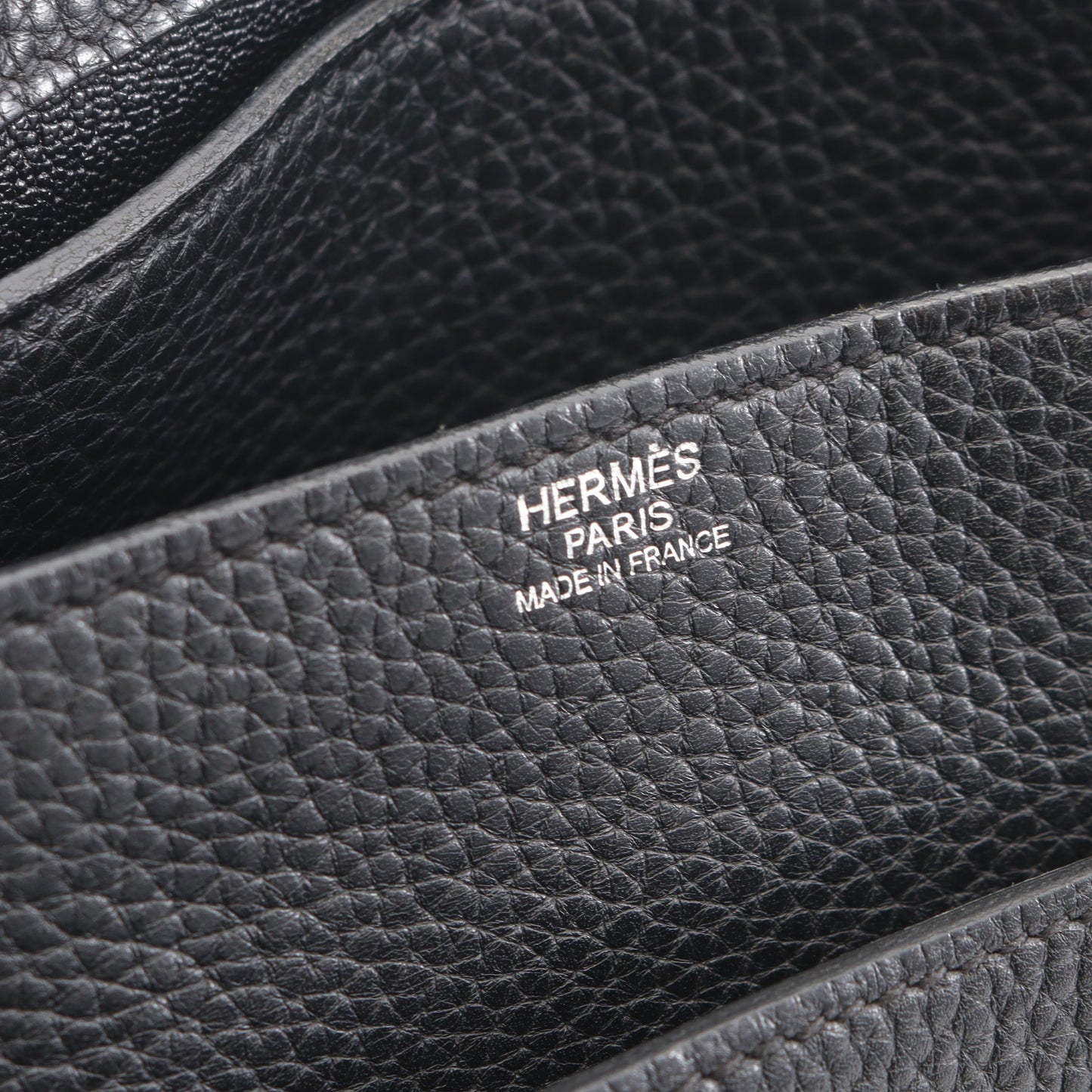 スティーブ ブザス35 ショルダーバッグ トリヨンクレマンス ブラック シルバー金具 □N刻印 エルメス バッグ HERMES