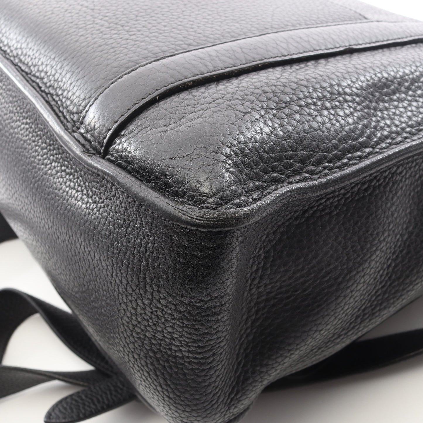 スティーブ ブザス35 ショルダーバッグ トリヨンクレマンス ブラック シルバー金具 □N刻印 エルメス バッグ HERMES