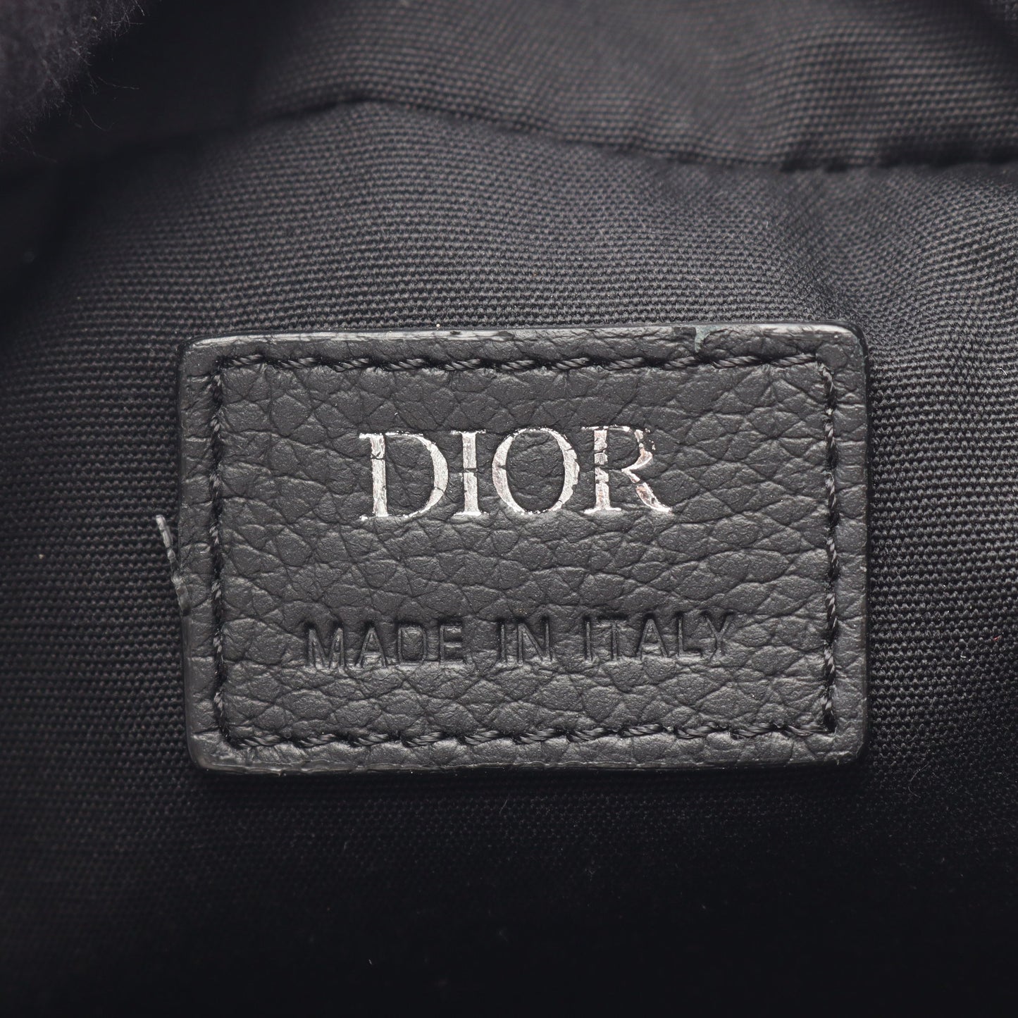 Safari サファリ オブリーク ショルダーバッグ キャンバス ネイビー オフホワイト クリスチャンディオール バッグ Christian Dior