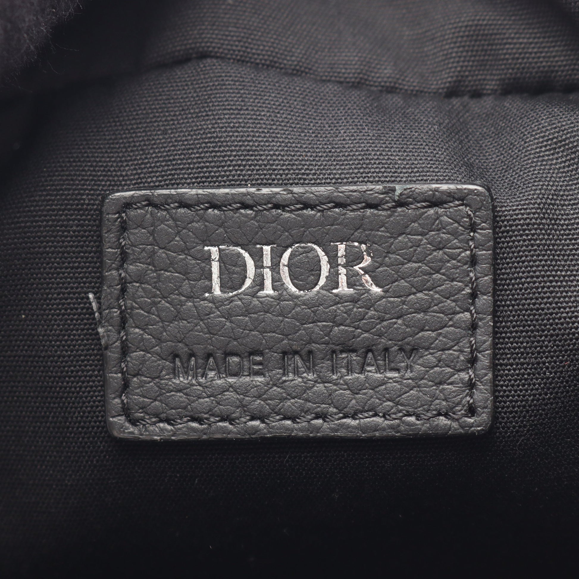 Safari サファリ オブリーク ショルダーバッグ キャンバス ネイビー オフホワイト クリスチャンディオール バッグ Christian Dior