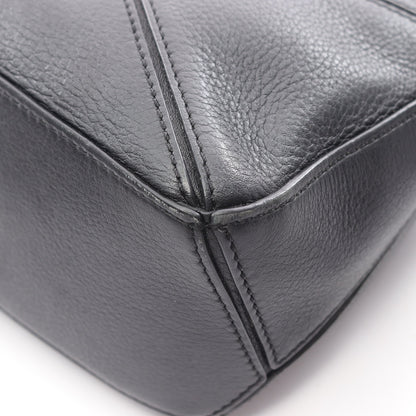 パズルバッグ ミニ 2WAY ハンドバッグ レザー ブラック ロエベ バッグ LOEWE