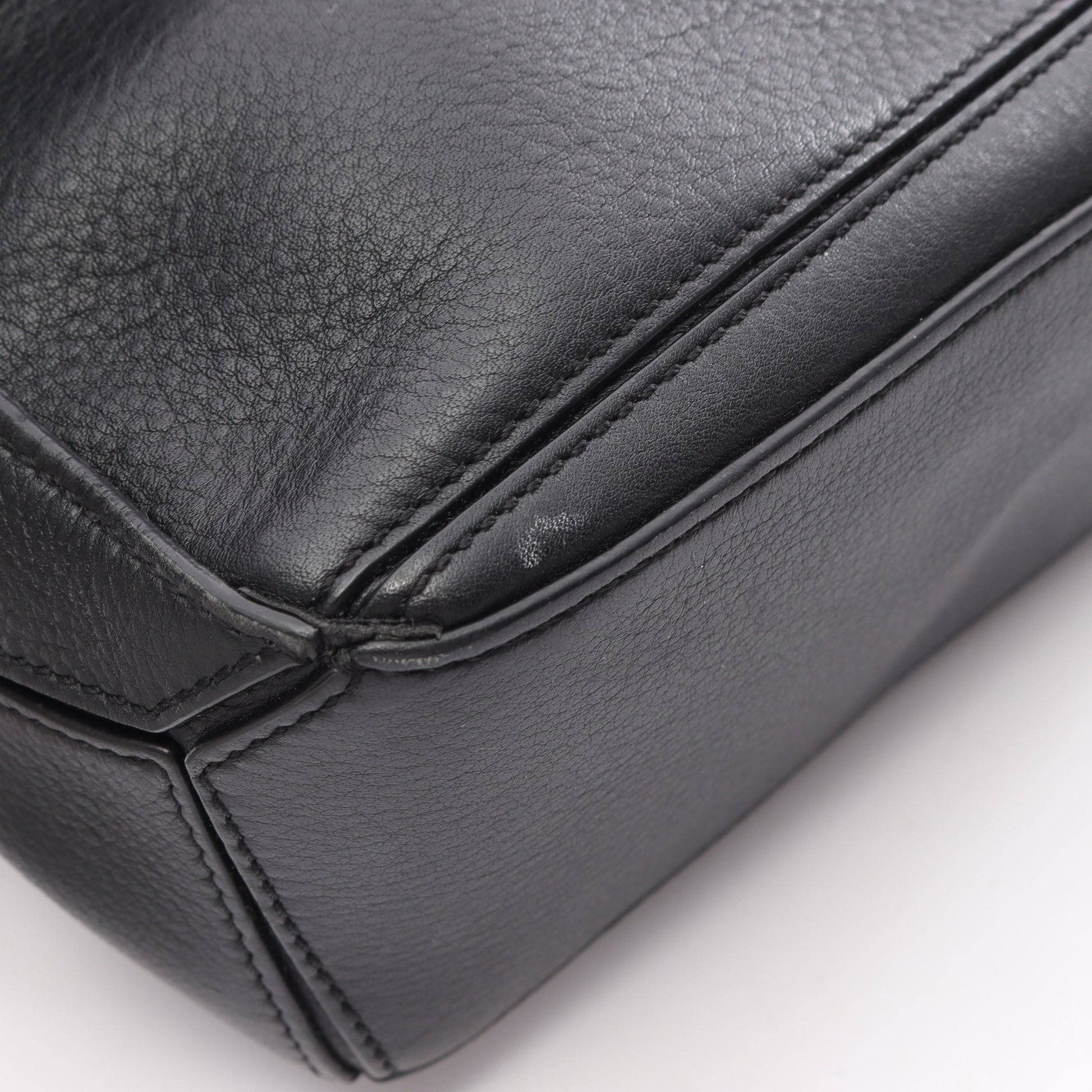 パズルバッグ ミニ 2WAY ハンドバッグ レザー ブラック ロエベ バッグ LOEWE