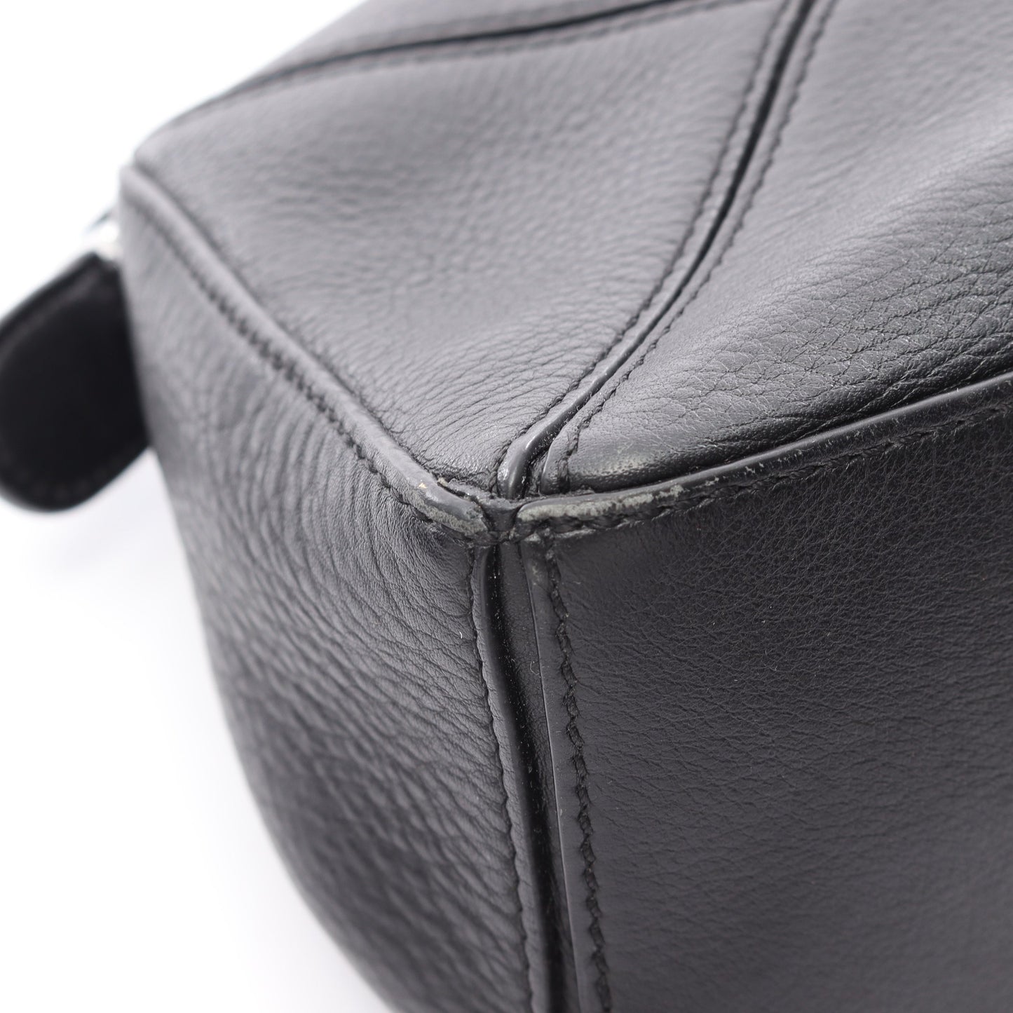 パズルバッグ ミニ 2WAY ハンドバッグ レザー ブラック ロエベ バッグ LOEWE