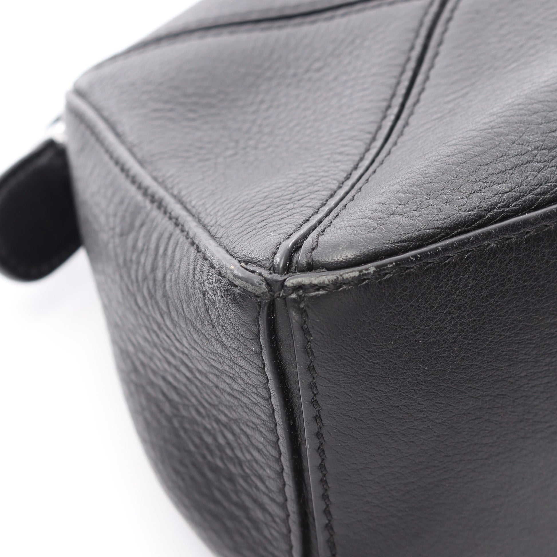 パズルバッグ ミニ 2WAY ハンドバッグ レザー ブラック ロエベ バッグ LOEWE