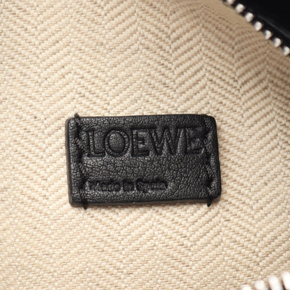 パズルバッグ ミニ 2WAY ハンドバッグ レザー ブラック ロエベ バッグ LOEWE