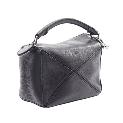 パズルバッグ ミニ 2WAY ハンドバッグ レザー ブラック ロエベ バッグ LOEWE