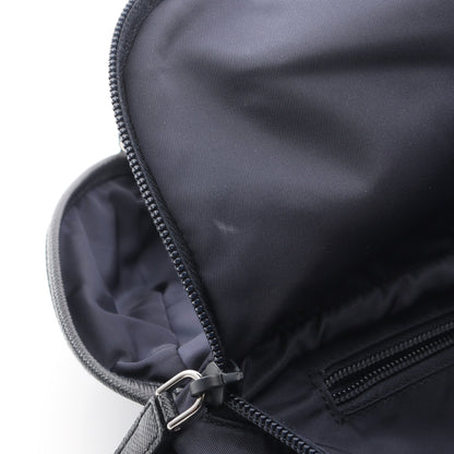 Re-Nylon ショルダーバッグ ナイロン サフィアーノレザー ネイビー プラダ