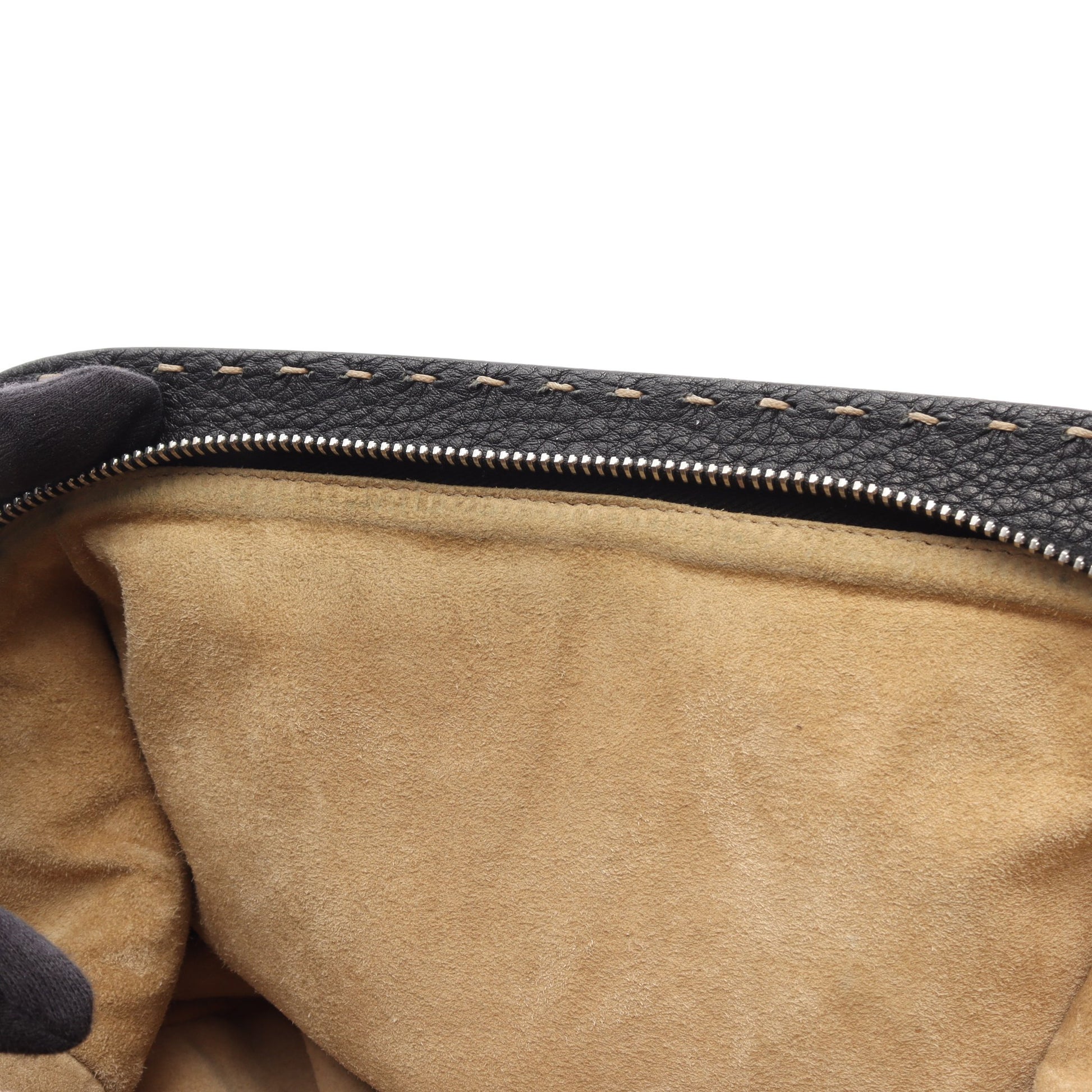 セレリア ドクターズバッグ ハンドバッグ レザー ブラック フェンディ バッグ FENDI