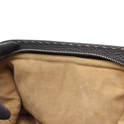 セレリア ドクターズバッグ ハンドバッグ レザー ブラック フェンディ バッグ FENDI