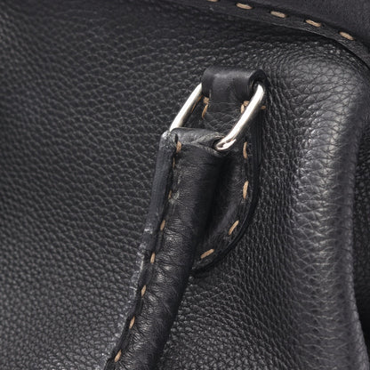 セレリア ドクターズバッグ ハンドバッグ レザー ブラック フェンディ バッグ FENDI