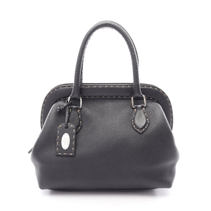 セレリア ドクターズバッグ ハンドバッグ レザー ブラック フェンディ バッグ FENDI