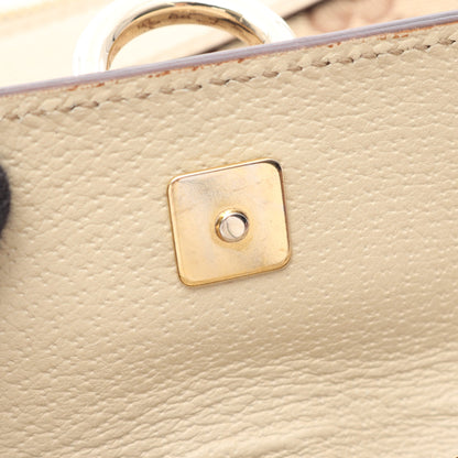 アビー GGキャンバス ワンショルダーバッグ キャンバス レザー ベージュ アイボリー グッチ バッグ GUCCI