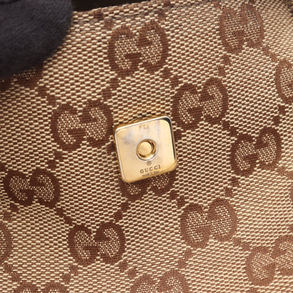 アビー GGキャンバス ワンショルダーバッグ キャンバス レザー ベージュ アイボリー グッチ バッグ GUCCI