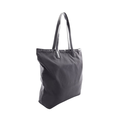 トライアングルロゴ ショルダーバッグ トートバッグ ナイロン レザー ブラック プラダ バッグ PRADA